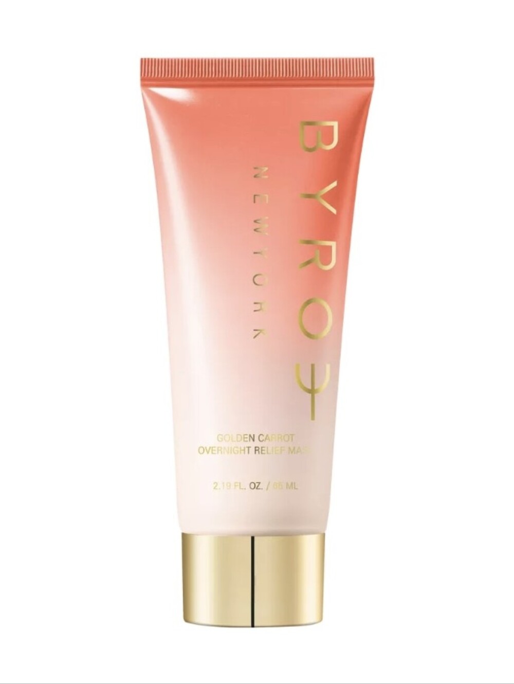 Byroe Golden Carrot Overnight Relief Mask, 65ml, NIB